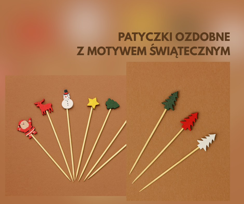 Patyczki świąteczne 